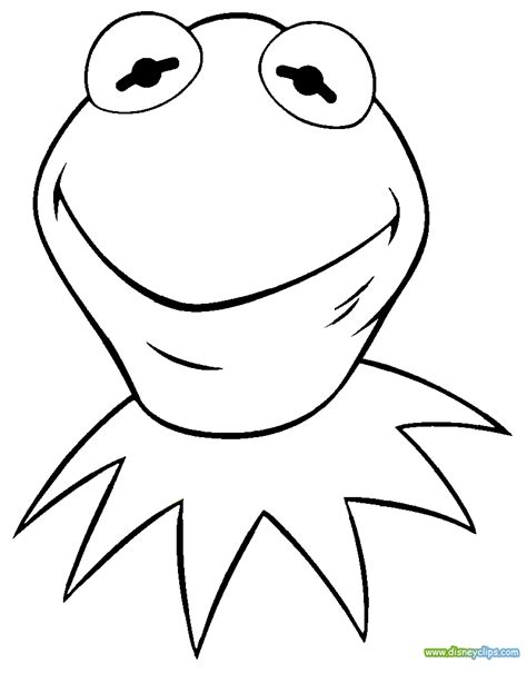 kermit the frog outline